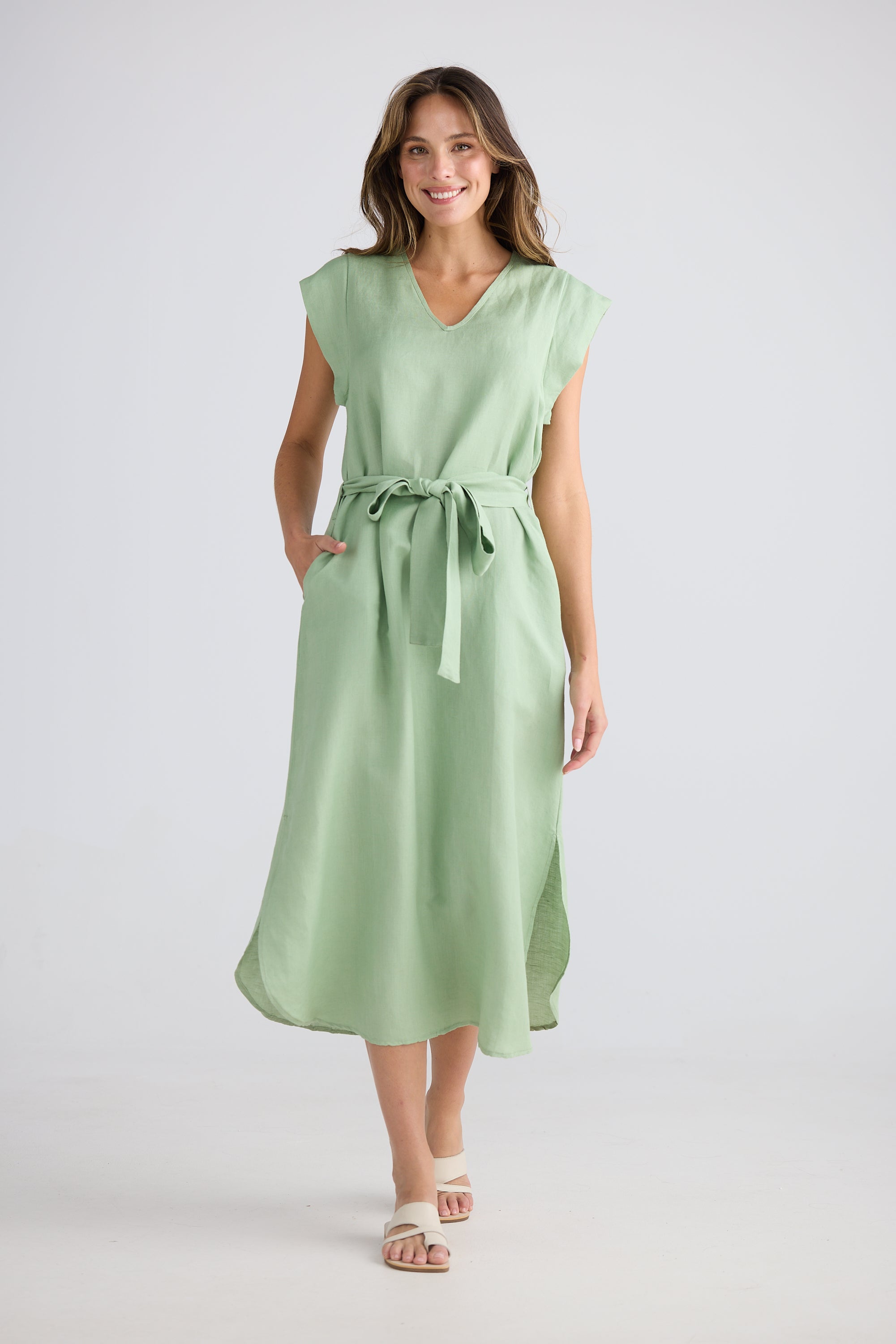 Sebou Dress - Sage Green