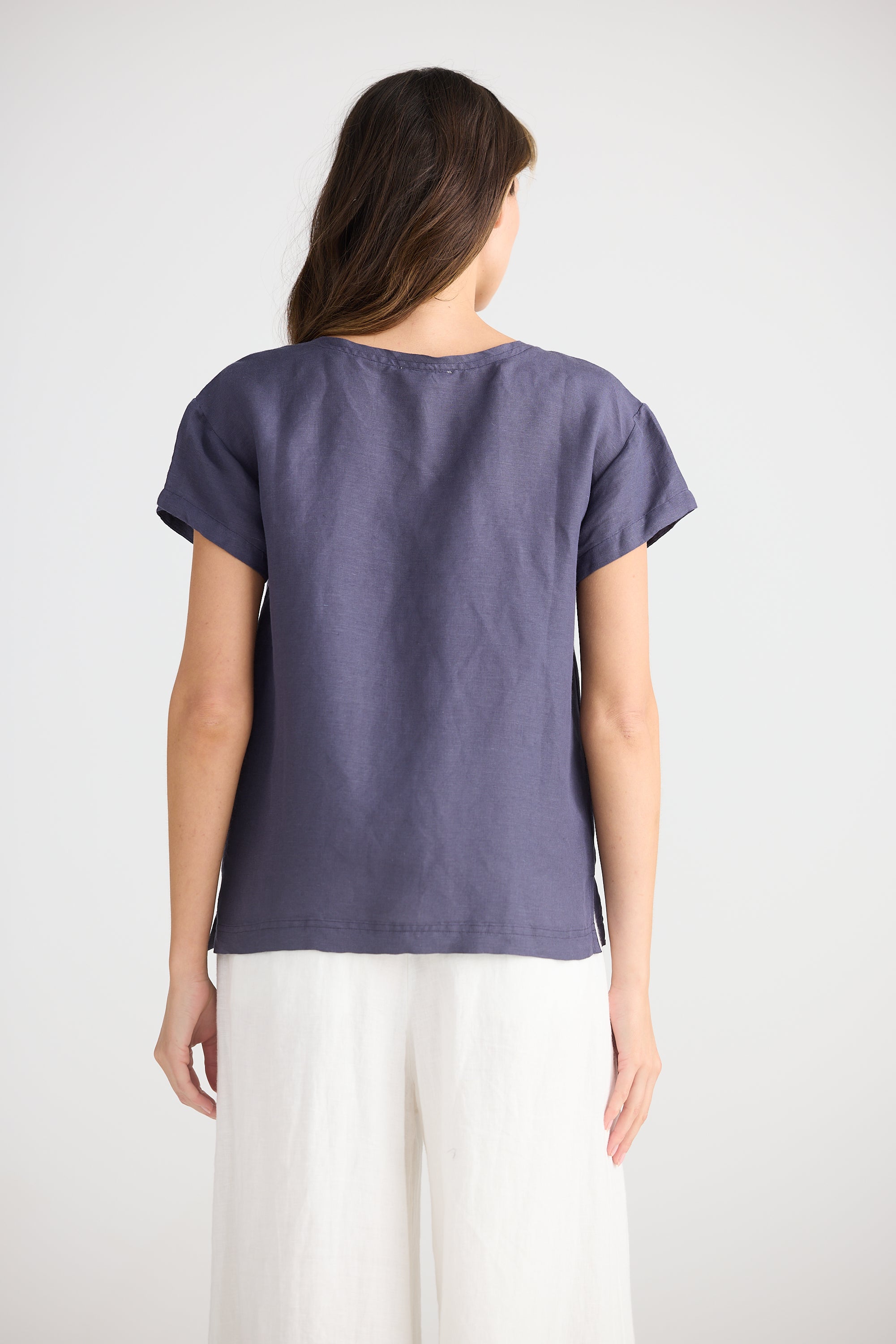 Nautica Tee - Indigo Ash