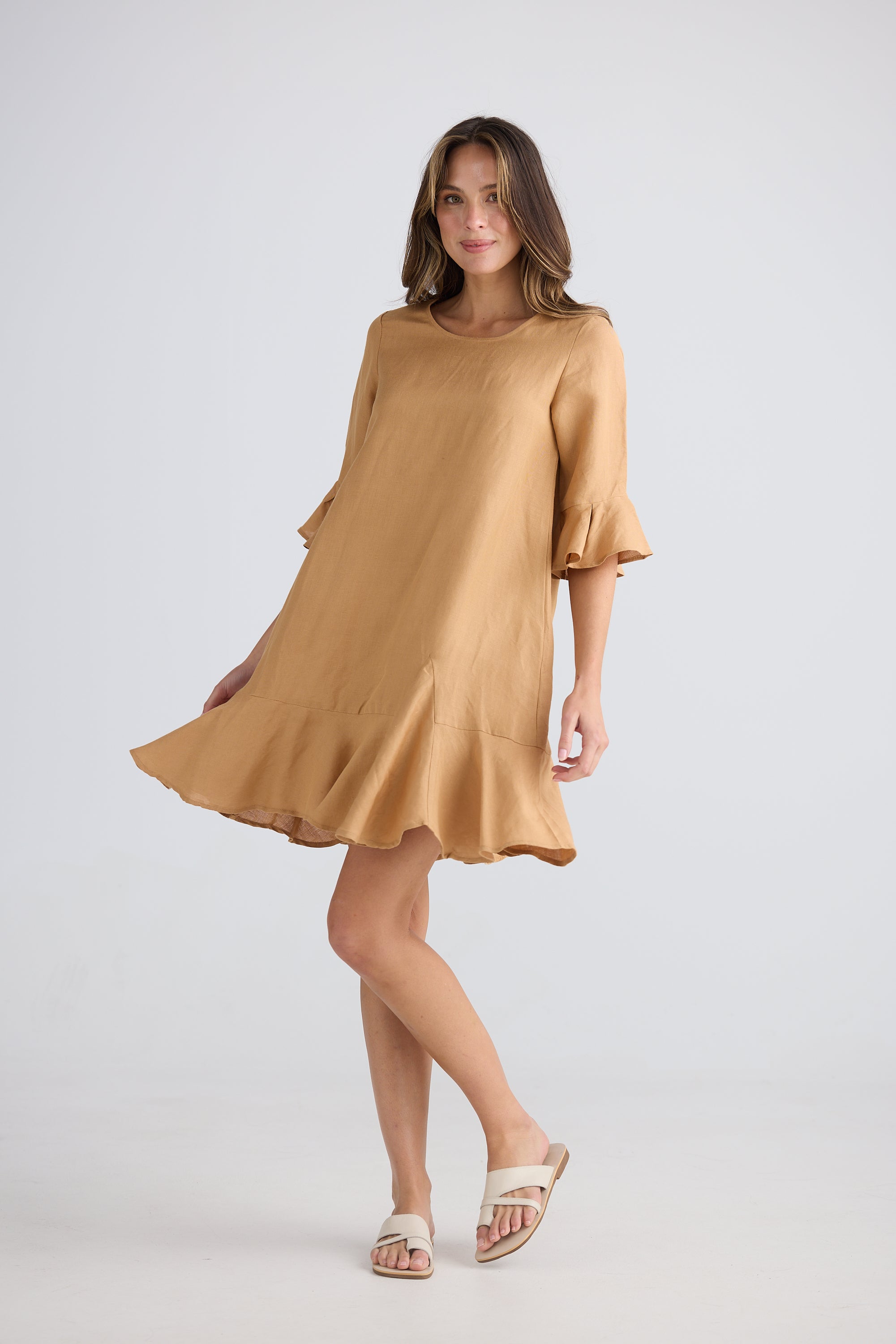 Lecce Dress - Sand