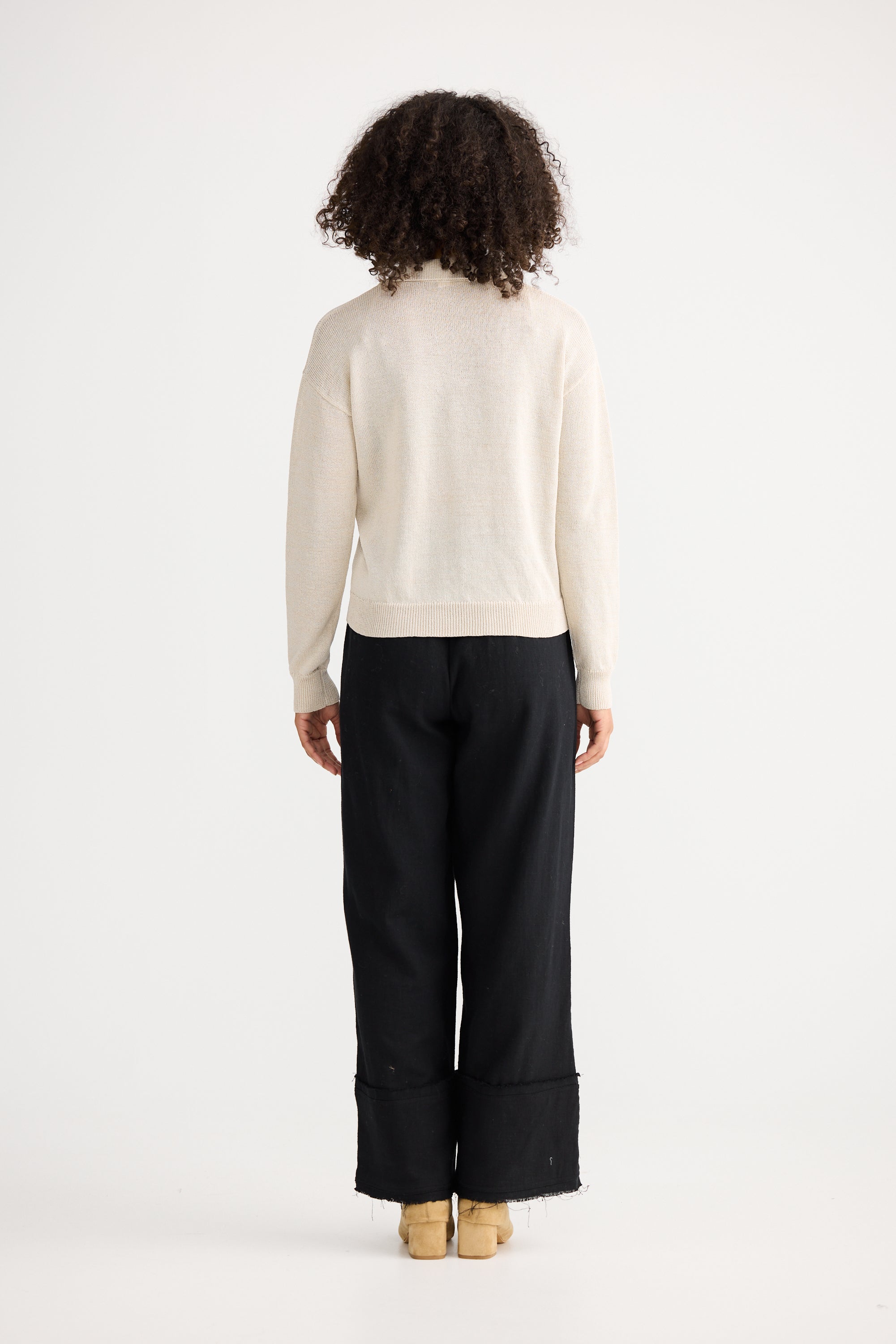 Tierra Knit Top - Oat
