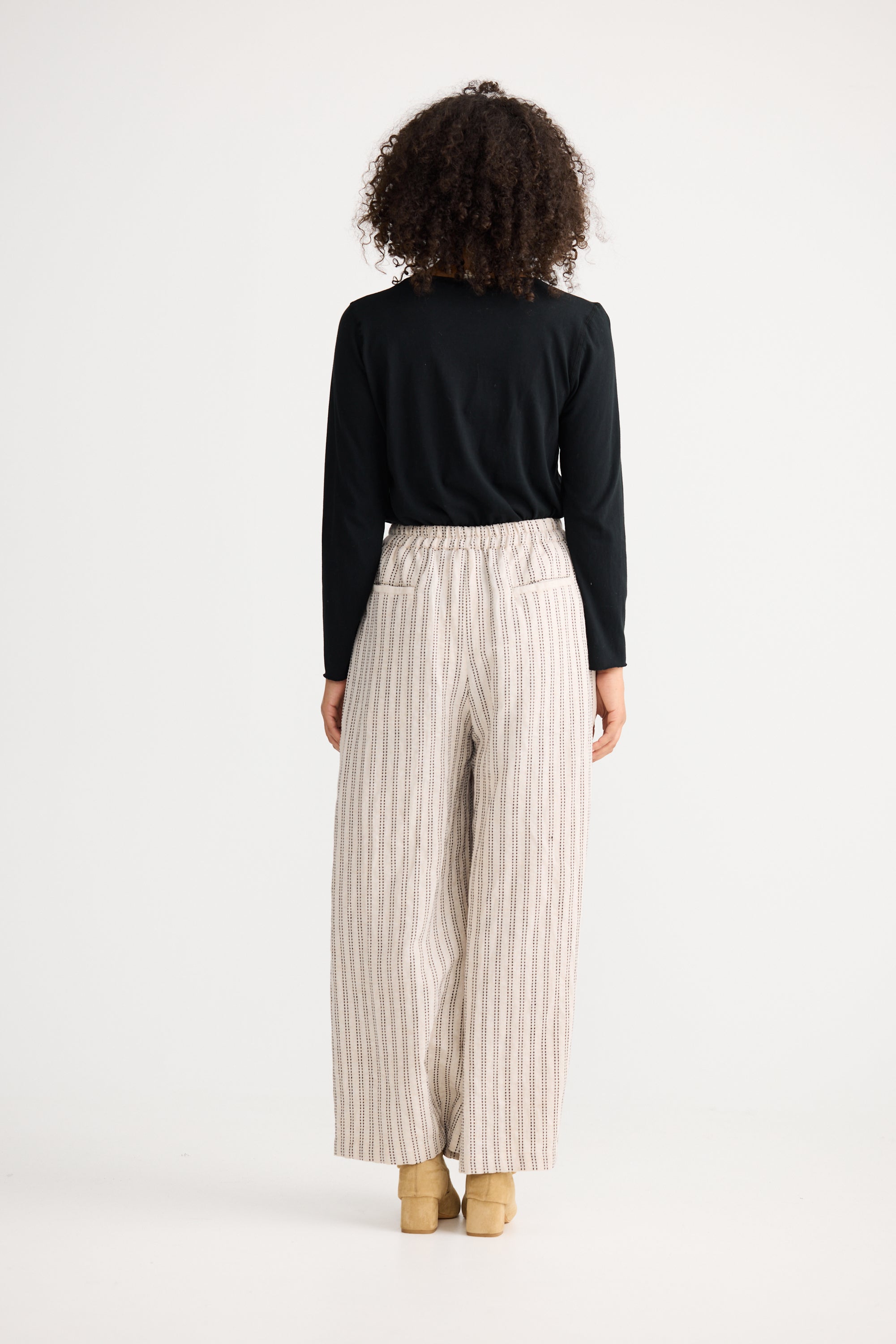 Positano Pants - Natural Stitch