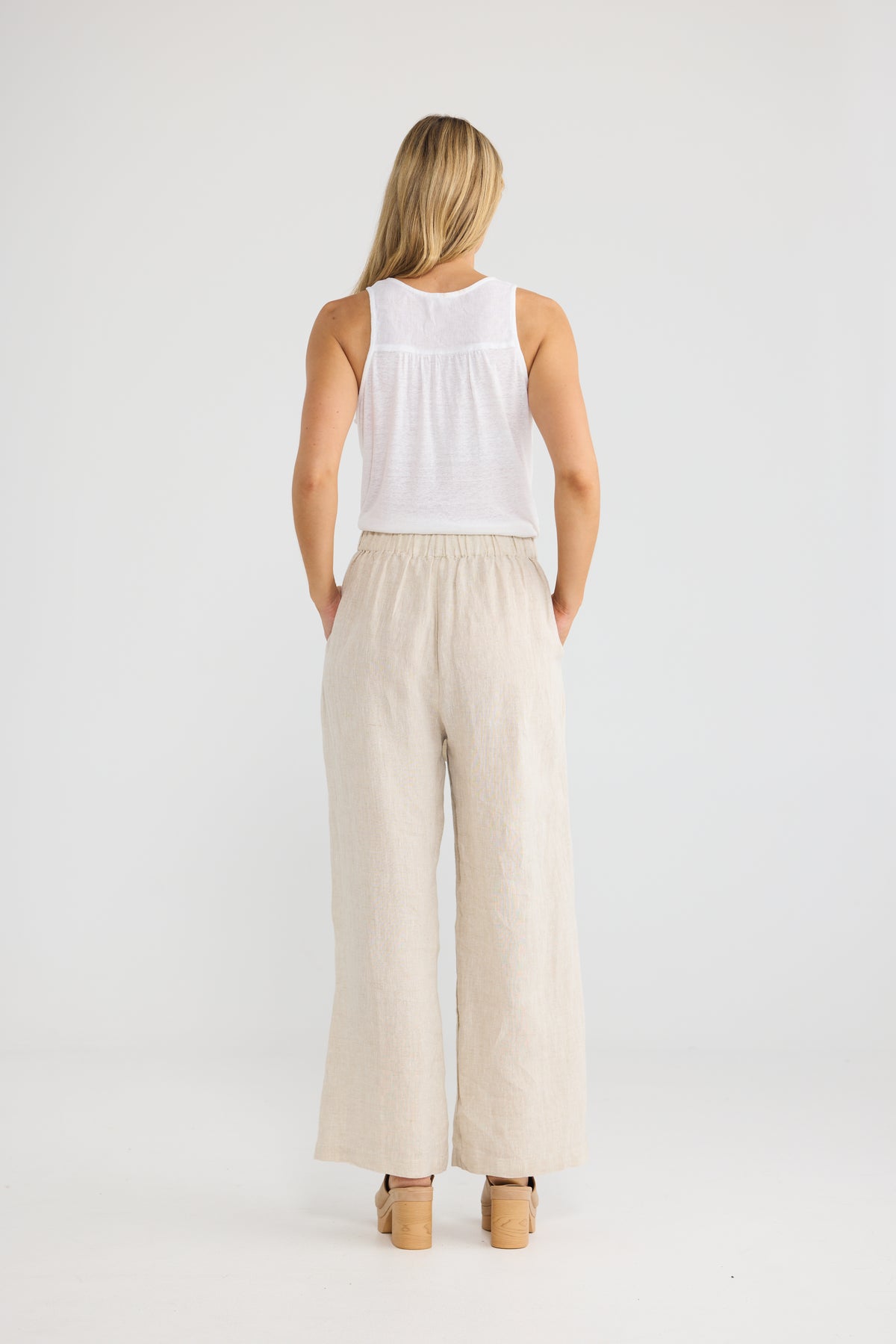 Dickens Pants - Natural Linen