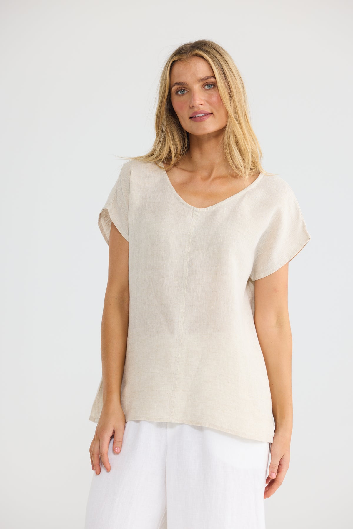 Havana Tee - Natural Linen