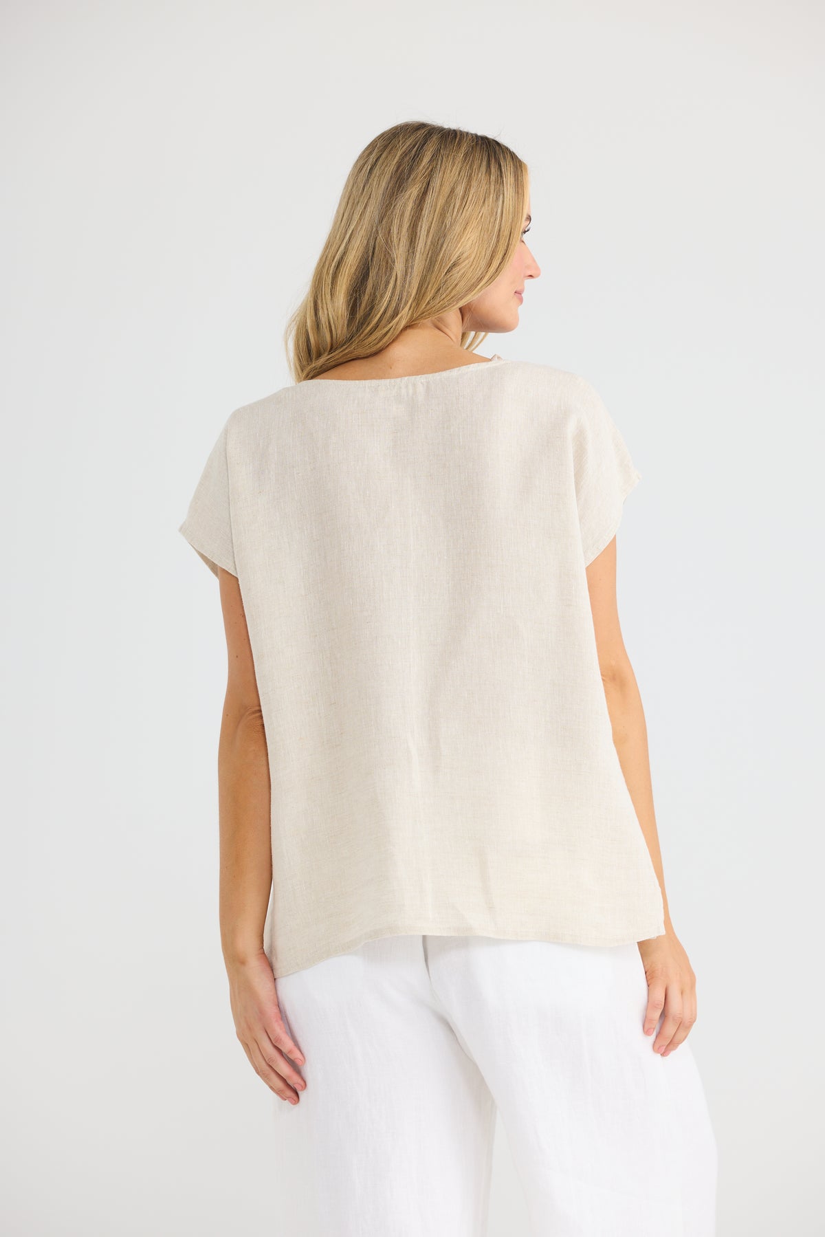 Havana Tee - Natural Linen