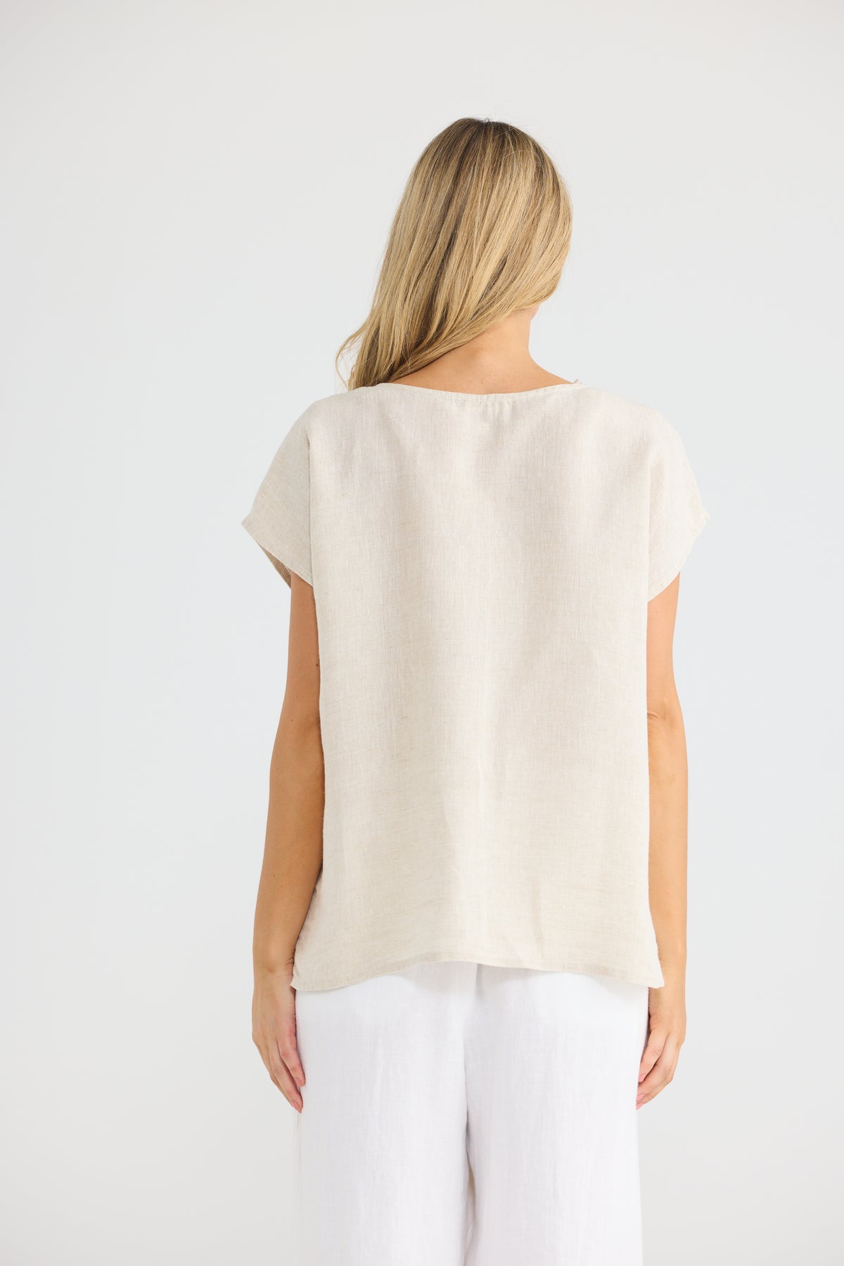 Havana Tee - Natural Linen