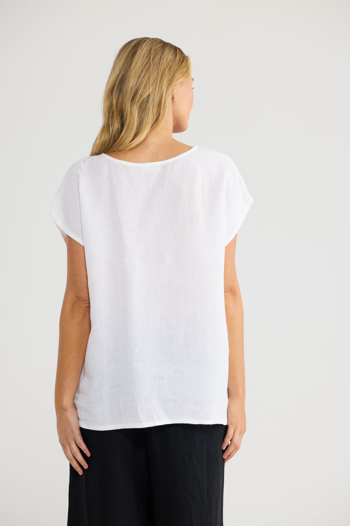 Havana Tee - White Linen