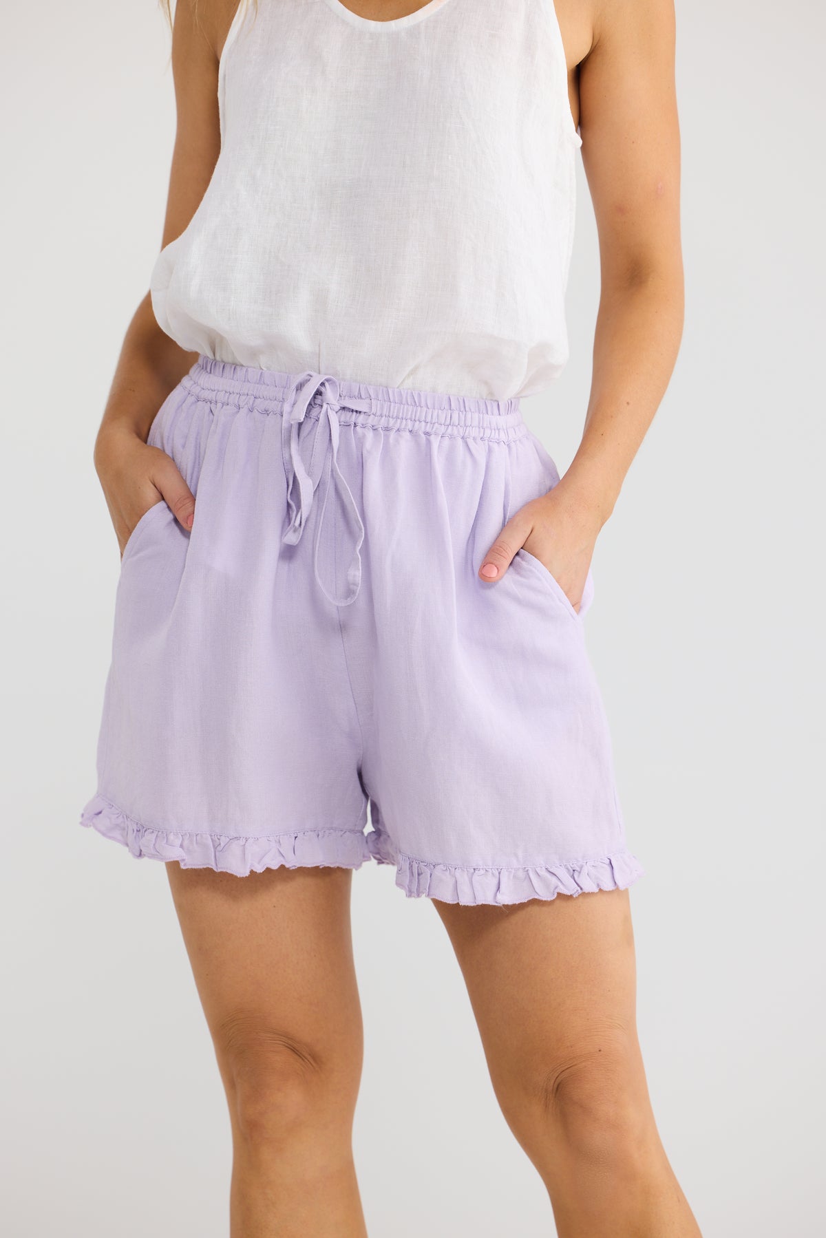 Alina Shorts - Lavender
