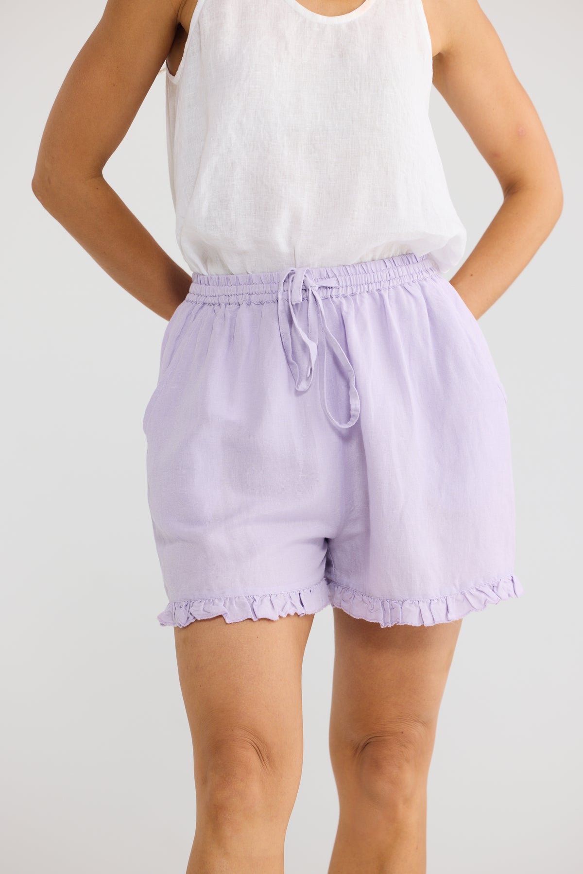 Alina Shorts - Lavender
