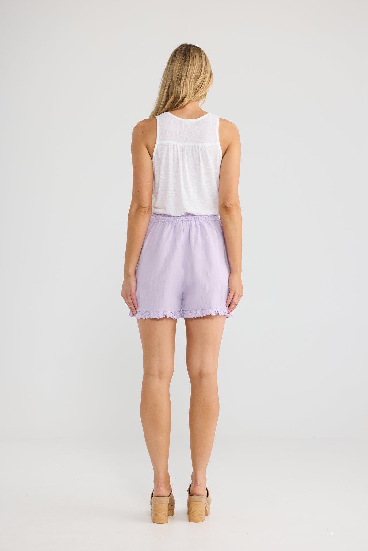 Alina Shorts - Lavender