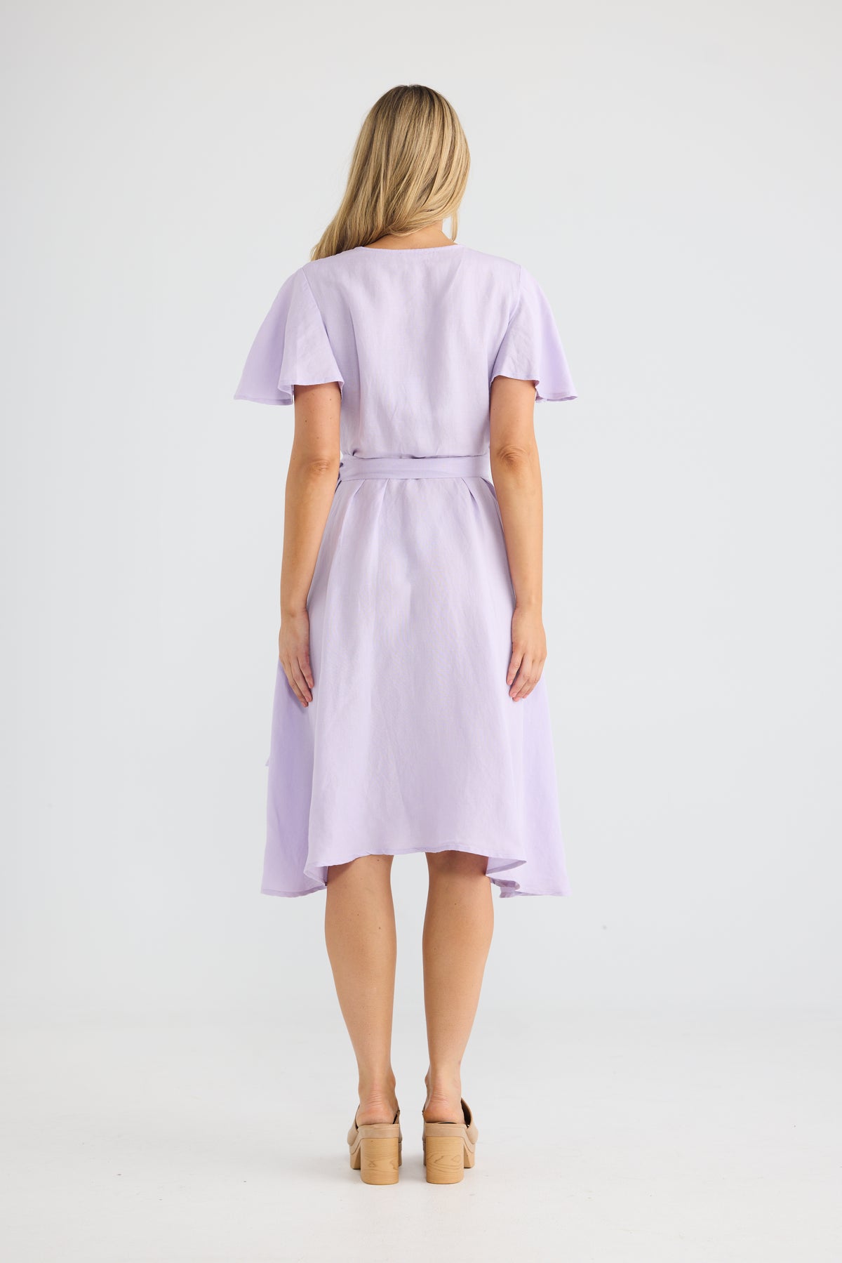 Mandalay Wrap Dress - Lavender
