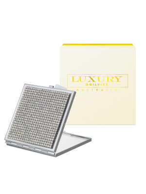 Luxury Compact Square Mirror