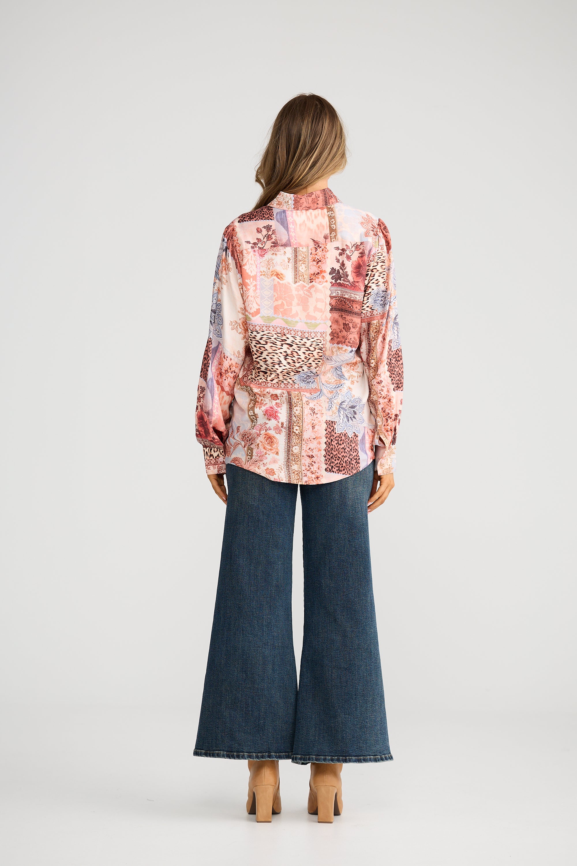 Flower Child Shirt - Nomad Patchwork