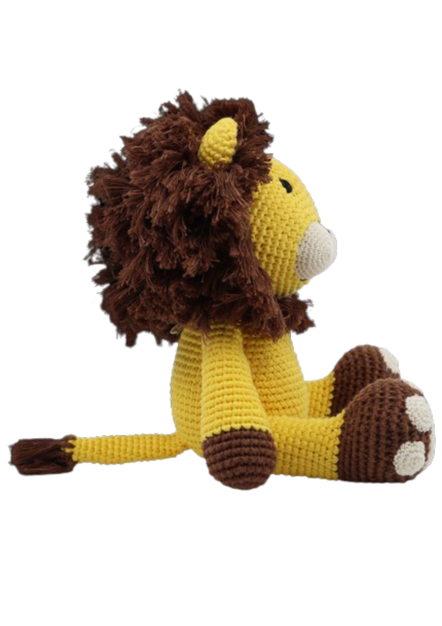 Medium Sitting Lion Toy