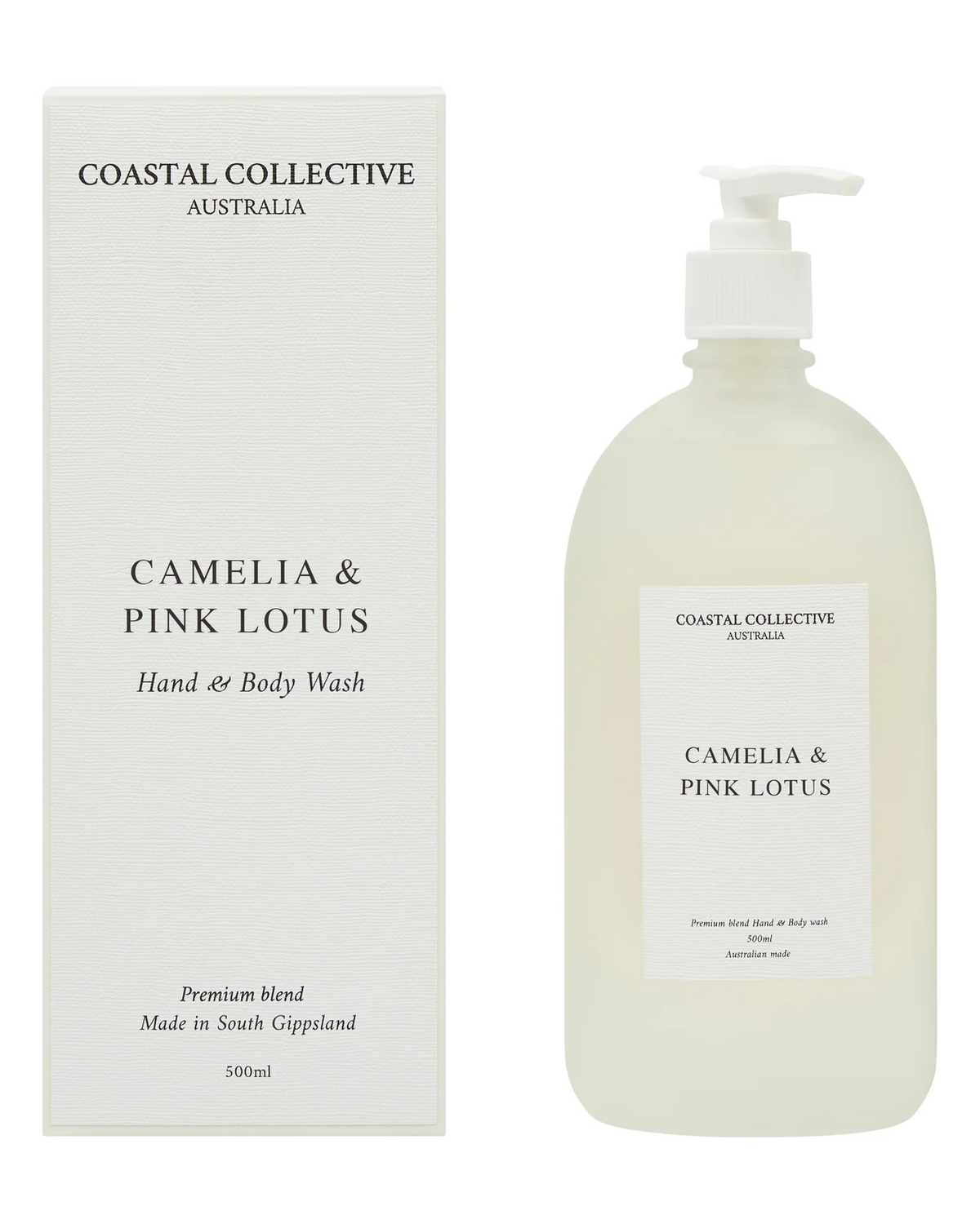 Hand & Body Wash 500ml - Camelia & Pink Lotus