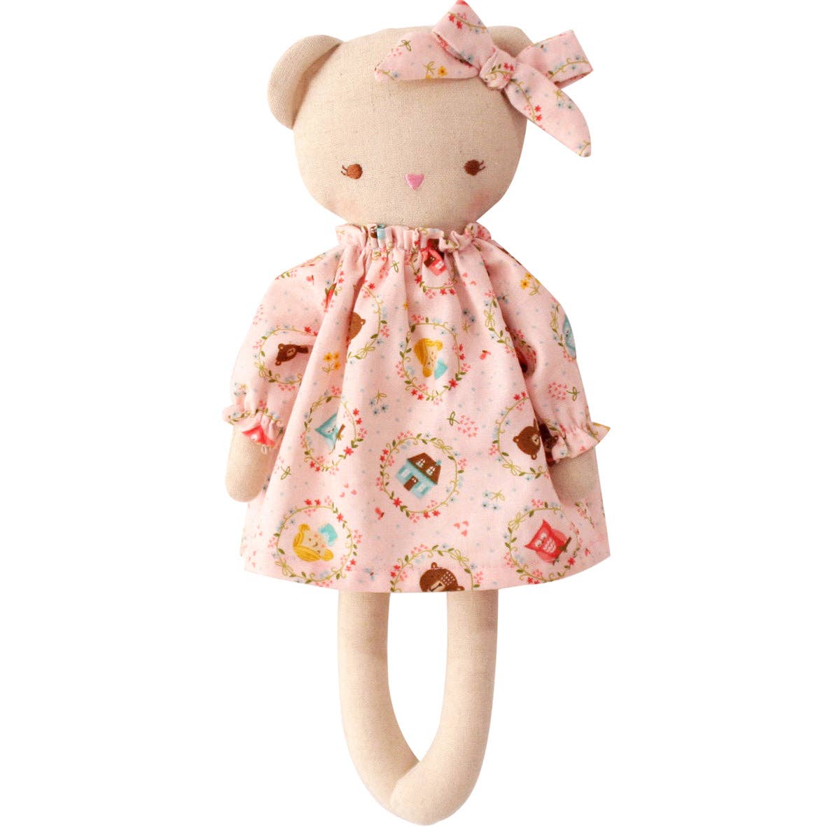 Twiggy Teddy - Woodland Print