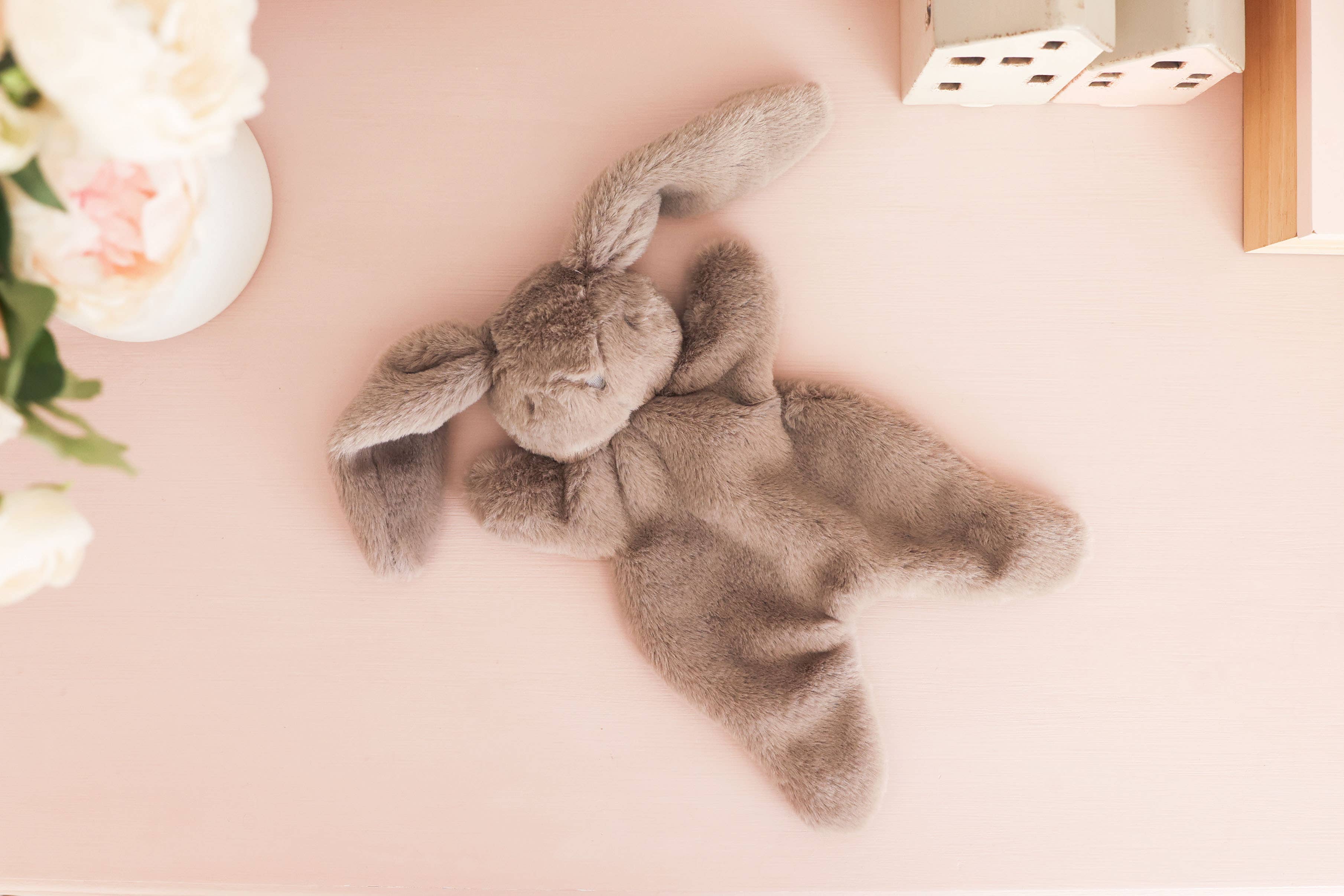 Darcey Bunny Comforter - Grey