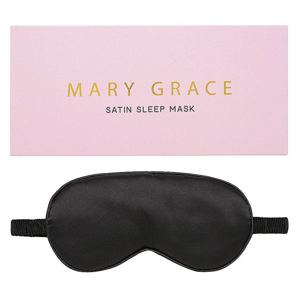 Luxe Satin Sleep Mask - Black