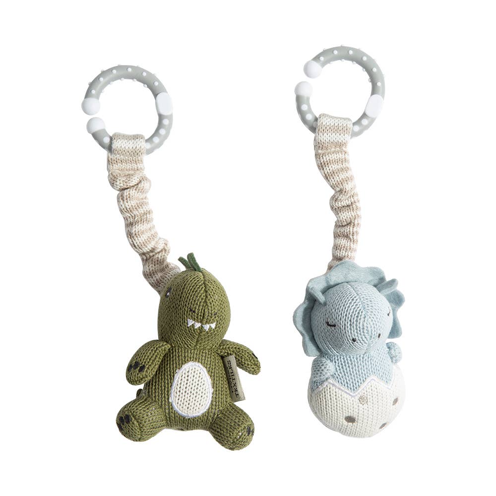 2pk Stroller Toy - Dinosaurs
