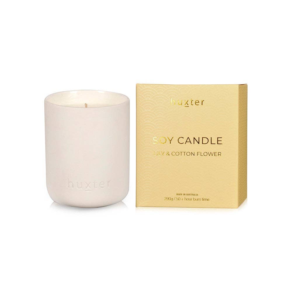 Candle Boxed - Lily & Cotton Flower