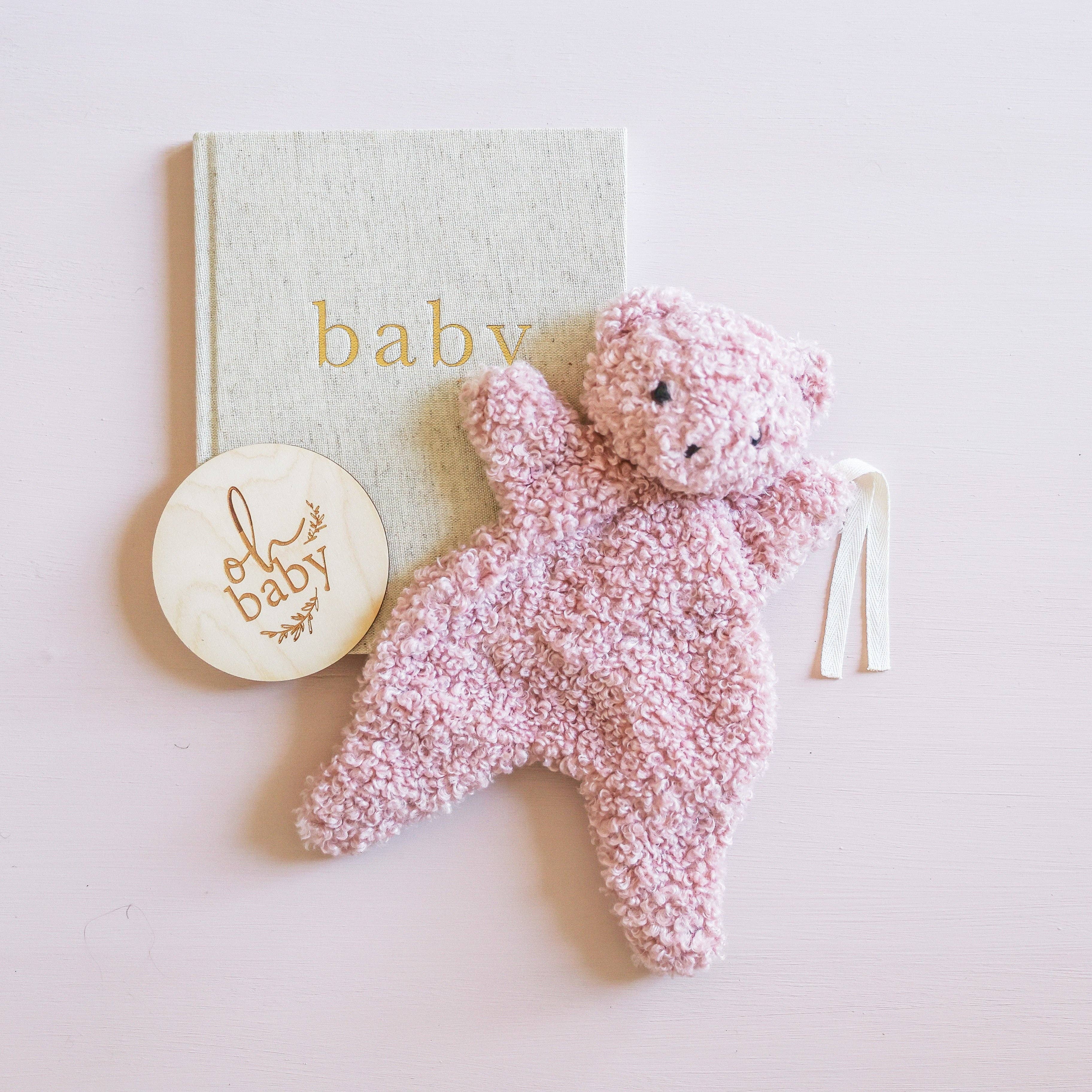 Charlie Bear Paci Comforter - Petal
