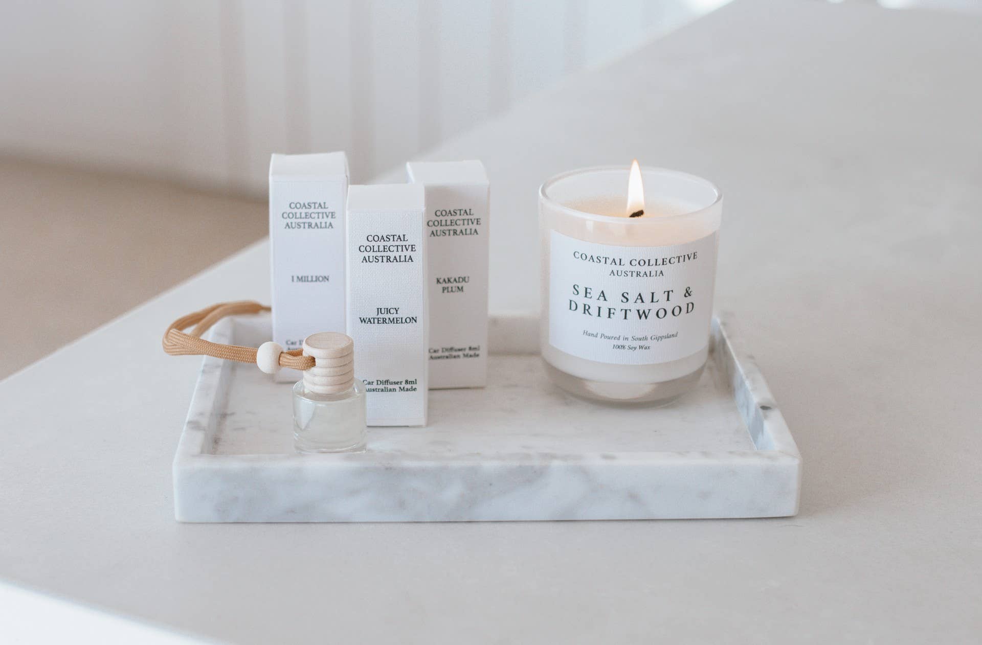 Car Diffuser - Bergamot & White Patchouli