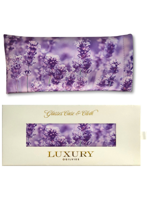 Glasses Case & Cloth Lavender Fields