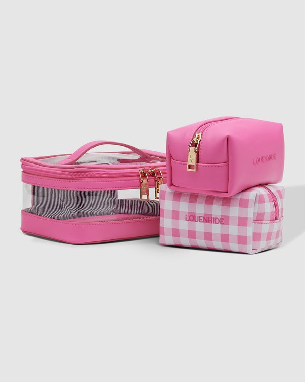 Jemima Cosmetic Case Bag Set