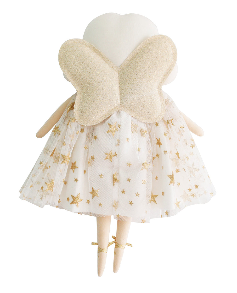 Willow Fairy Doll Ivory Gold Star