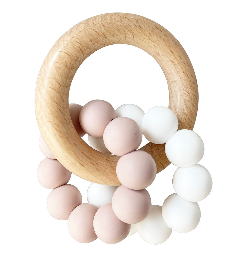 Double Silicone Teether Ring