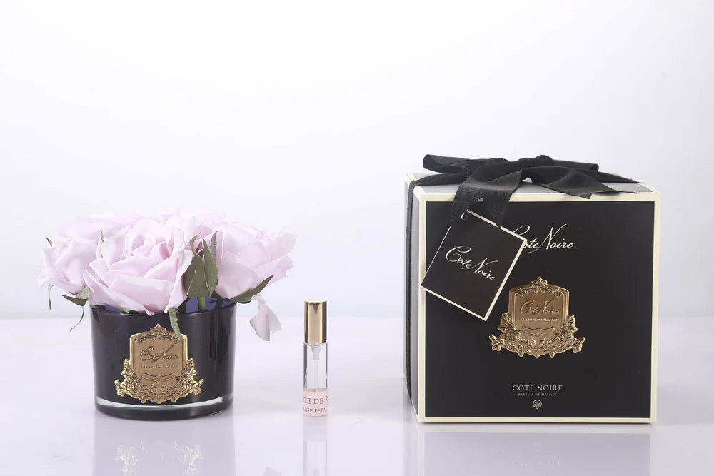 Perfumed Natural Touch Five Roses Black & Gold