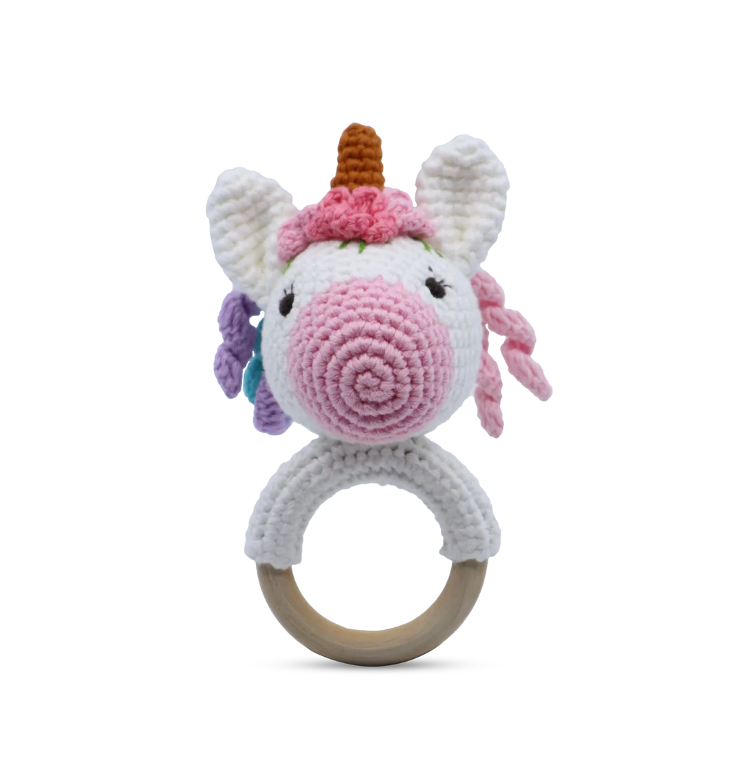 Unicorn Rattle Ring